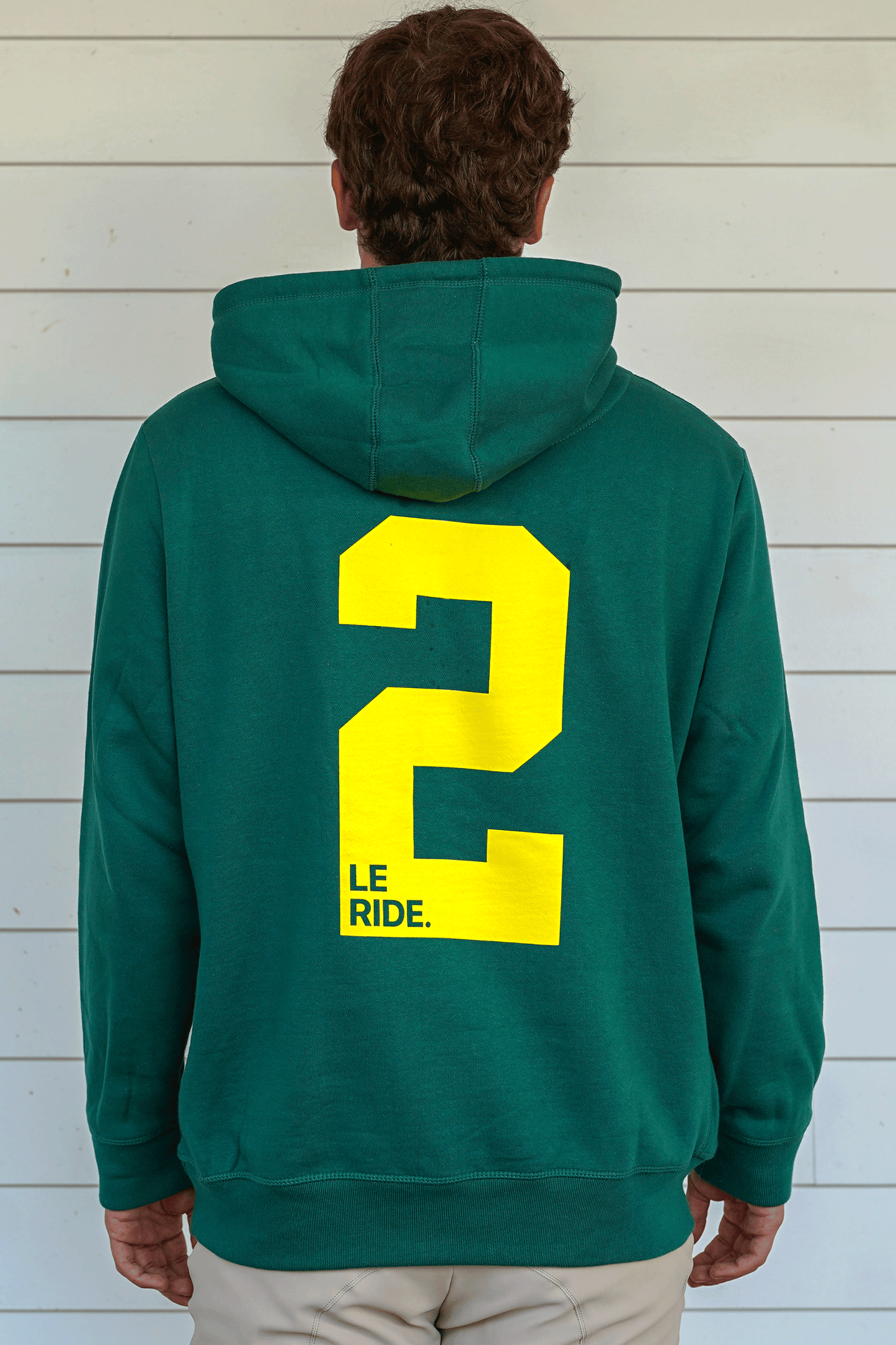 Hoodie Le Ride - Bottle Green