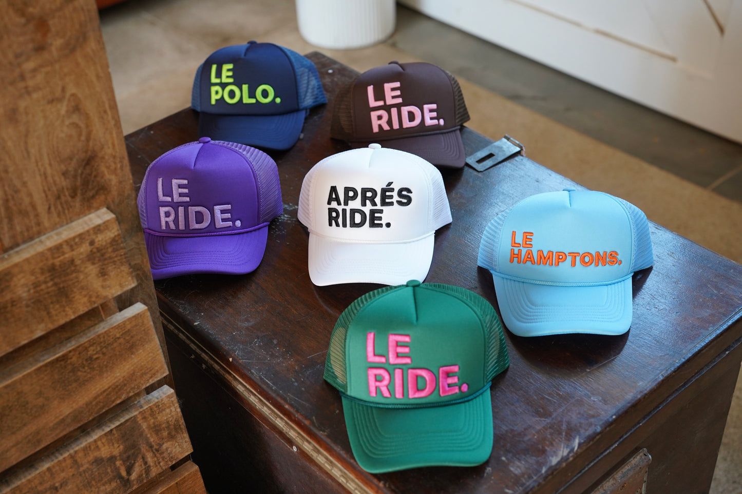 Trucker HAT GREEN - Embroidery