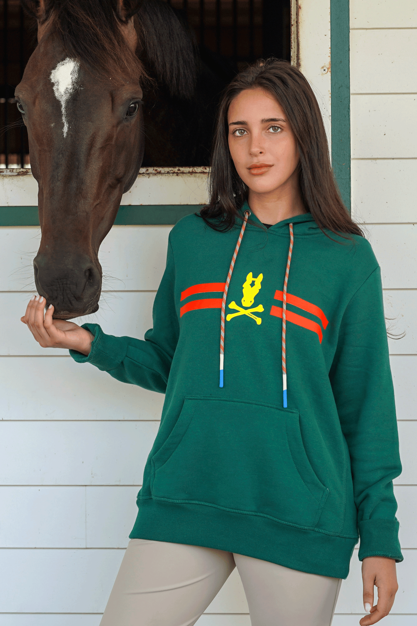 Hoodie Le Ride - Bottle Green