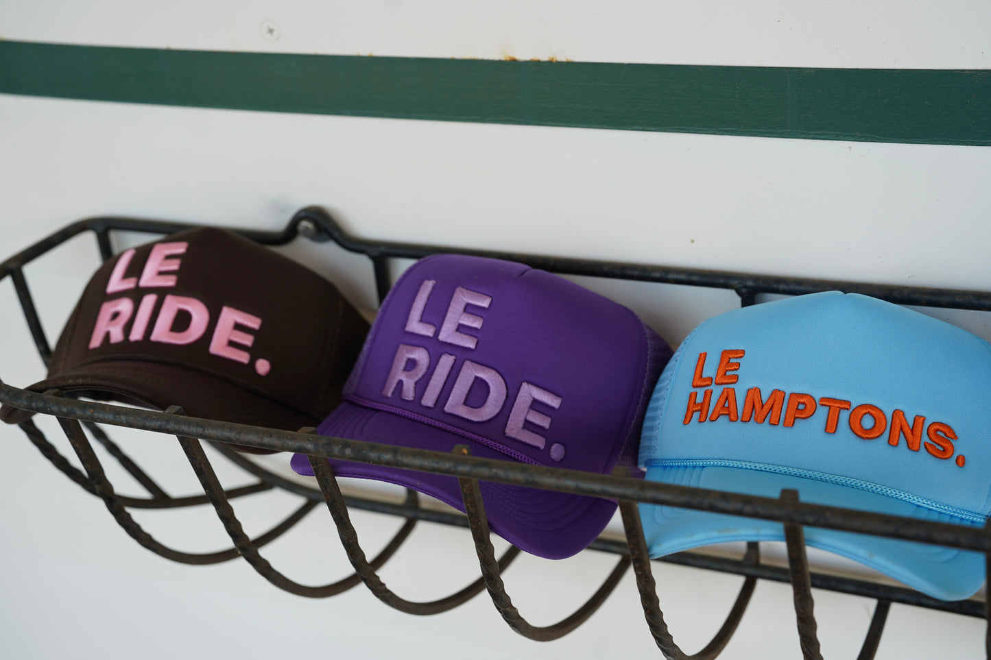 Trucker HAT BROWN - Embroidery