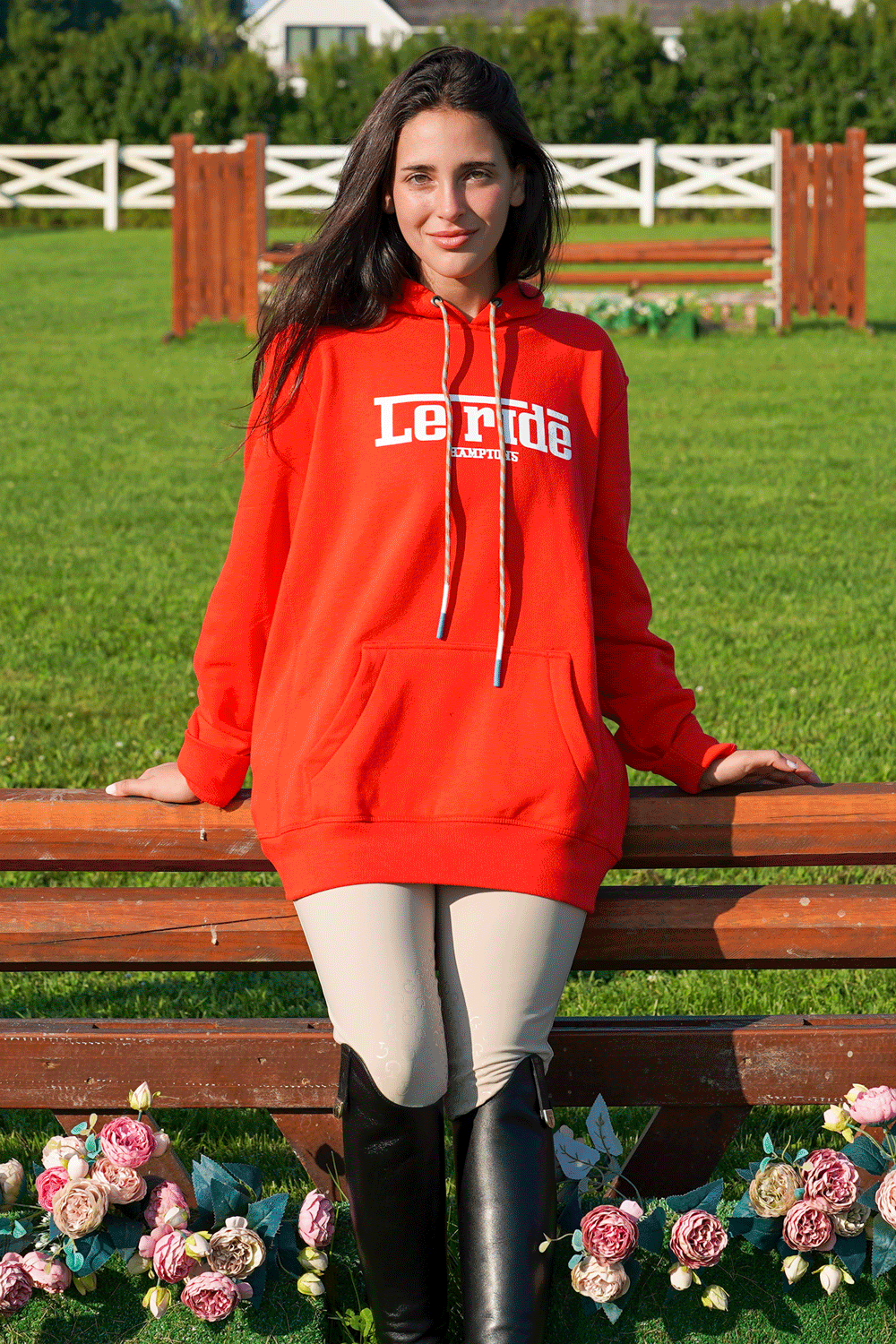 Hoodie Le Ride - Red
