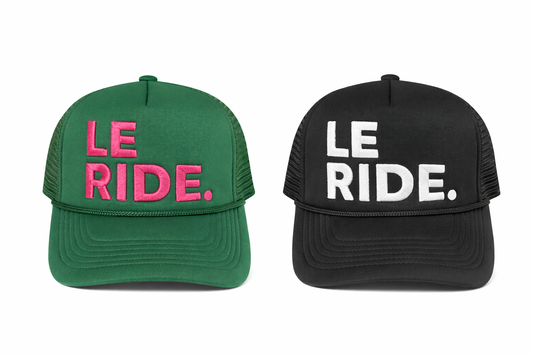LE RIDE. Trucker HAT - Embroidery