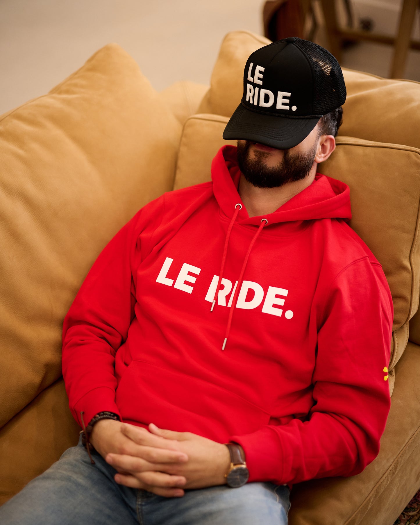 LE RIDE. Trucker HAT - Embroidery