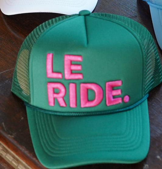 Trucker HAT GREEN - Embroidery